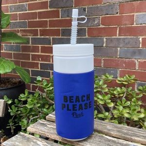 VS Pink BEACH please Reto Water Bottle
